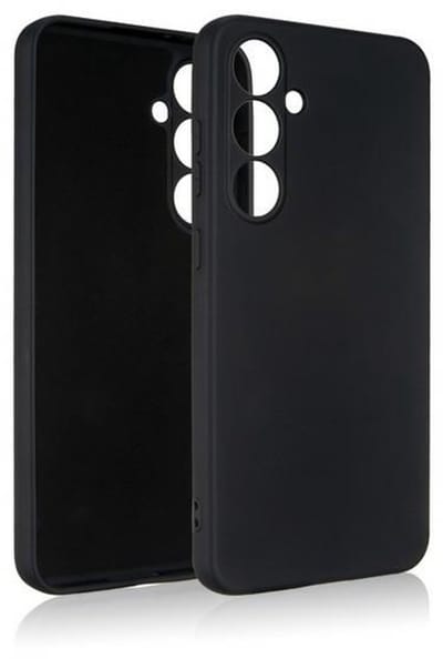 Beline Series - Siliconen Hoes - Samsung S24 FE - Zwart - Luxe Ontwerp