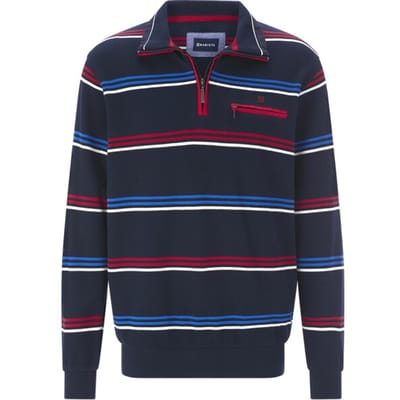 Babista herren Sweatshirt - 48/50 - donkerblauw - Plus Size