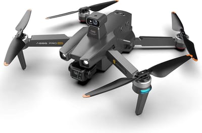 LUXWALLET Skyline4 Drone – 4K Camera – 3-Assige Gimbal – 360° Laser Obstakel Detectie – GPS Return-to-Home – 56 Min Vluchtduur – 8KM Bereik – Brushless Motoren