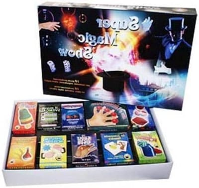 Super Magic Show - Goocheltrucs Set - Kinderen Amuseren - 10 Klassieke Trucs - 30 x 20 x 6 cm