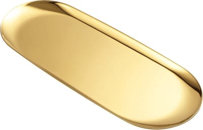 La'Moussawi ® Stijlvol en Veelzijdig Ovaal Metalen Dienblad voor Diverse Gebruikstoepassingen