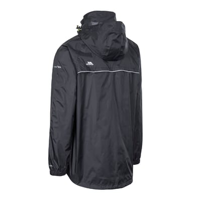 Trespass - Unisex Qikpac X Opbergbare Jas (Zwart)