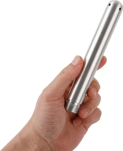 Banoch | Anaal douche klysma | 100% aluminium | satin brush