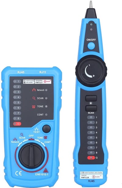 Telefoonkabel Tracker voor RJ11 en RJ45 – Netwerk- en Kabelzoeker voor Thuis en Kantoor