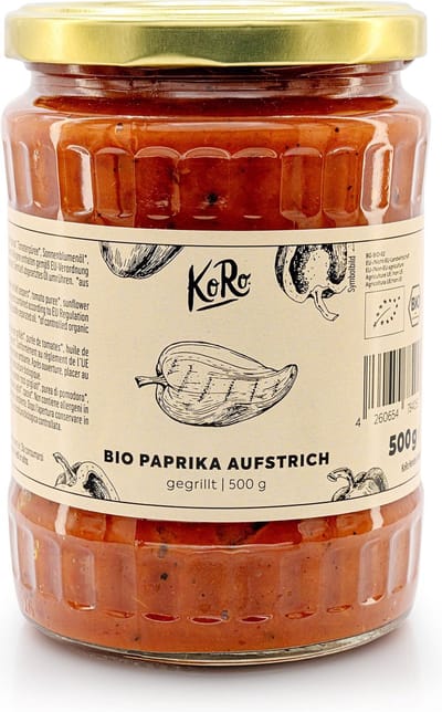 KoRo | Bio geroosterde-paprikaspread 500 g