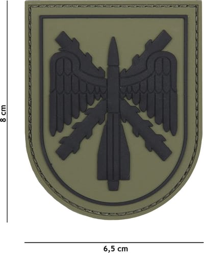 101 Inc Embleem 3D Pvc Spaans Schild Groen  13084