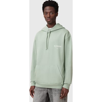 AllSaints Underground Oth Hood Mineral Green Taglia: XXL | Felpe con cappuccio Outlet | Uomo | Verde