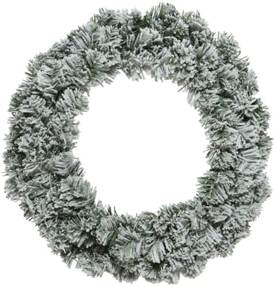 Kerstkrans / Deurkrans 50CM met sneeuweffect -Kerstdecoratie
