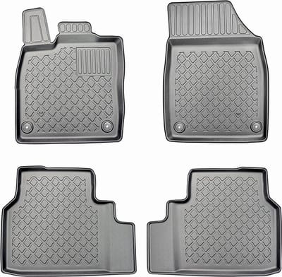 3D Automatten voor Audi Q4, Volkswagen ID.4, ID.5, Skoda Elroq, Enyaq en Cupra Tavascan vanaf (2021-) - 4-delig - TPE-Rubber