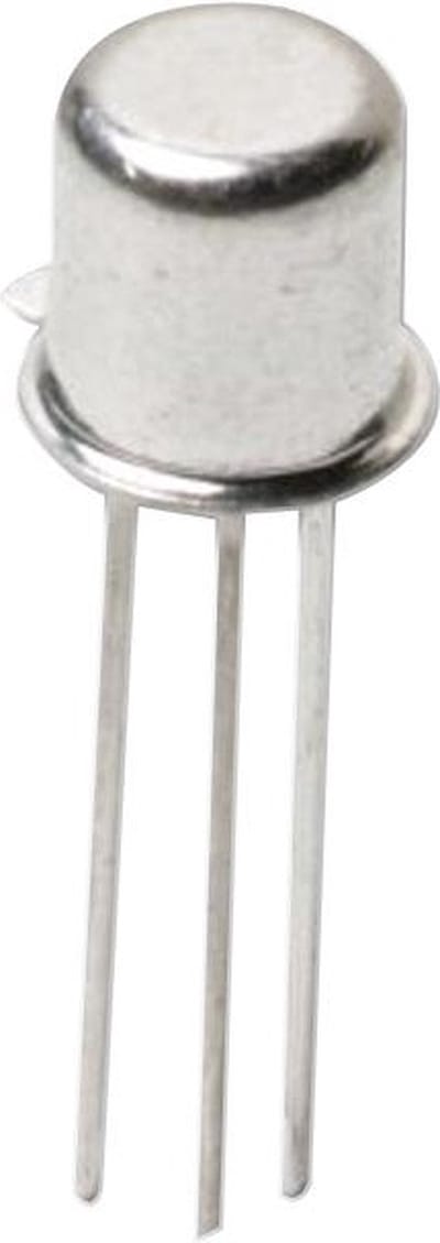 2N2907A Bipolar (BJT) Single Transistor, PNP, 60 V, 600 mA, 400 mW, TO-18 | 5 stuks