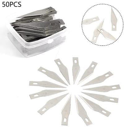 Actie4you® - Scalpel mesjes - Nummer 11 - Navulverpakking - 50 stuks voor Hobby Mes