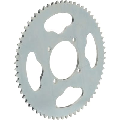 T8F 64T Kettingwiel 54mm 4 Gaten Staal Uitstekende Taaiheid Mini Motor Tandwiel voor 47cc 49cc Mini Motoren gray