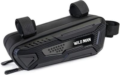 WILDMAN Fietskoffer/houder M M40 frametas zwart/zwart