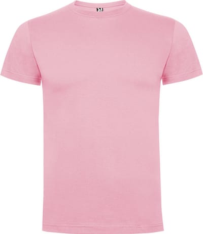 5 Pack Zacht Roze t-shirts Roly Dogo Premium Kids 4 jaar 98 - 104