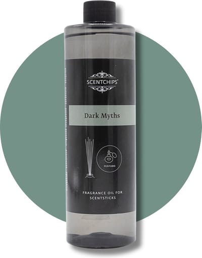 Scentchips® Geurstokjes Navulling - Dark Myths - Geurverspreider - Luchtverfrisser - Huisparfum - 400ml