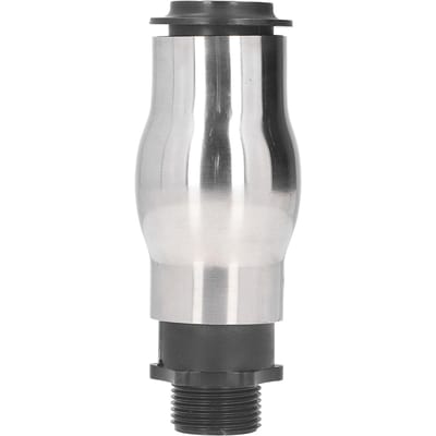 G1 Filetage Mâle Buse Fontaine Jet Mousseux 304 Acier Inoxydable Tête de Pulvérisation d'Eau pour Bassin de Jardin blanc