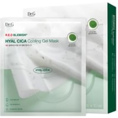 Dr.G R.E.D Blemish Hyal Cica Cooling Gel Mask Hydraterend Sheet 10 Vellen (27g x 10)