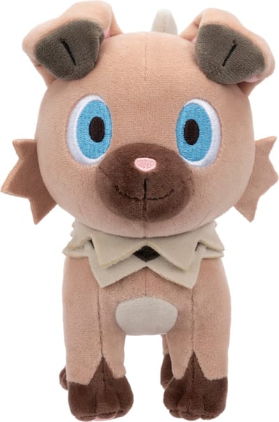 Pokémon Knuffel - Rockruff 20 cm