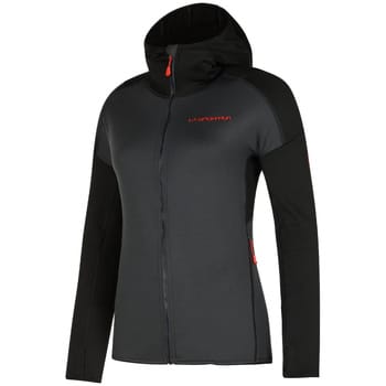 Fleece Jack La Sportiva Upendo Hoody W M33 900322 Carbon/Cherry Tomato