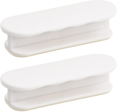 Dailygoods- Balkondeurhendel - Set van 2 - Zelfklevende Deurhendels - Plastic Deurhendels - Waterdicht - Geschikt voor Meubels - Deurenhandgreep
