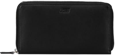 JOST Leren portemonnee Odense Wallet Black zwart