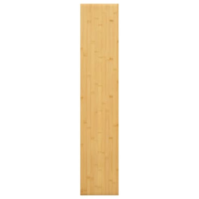 vidaXL - Wandschap - 100x20x2,5 - cm - bamboe
