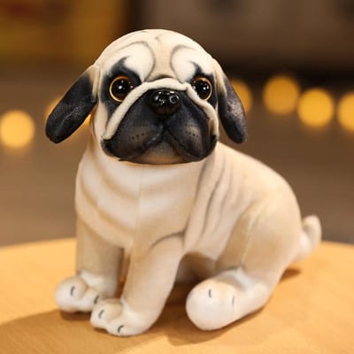 Schattige Gesimuleerde Puppy Poppen  Bulldogs  Huskies  Pluche Speelgoed  Hond Poppen  Straatkraampjes Kinder Cadeaus 20cm