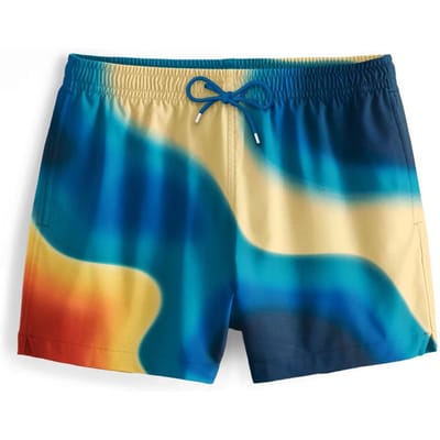 "Blue Flow" Zwemshorts