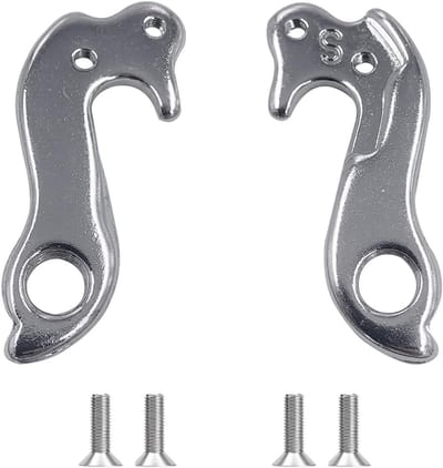 Achterderailleur Hanger - Fiets Onderdeel - Fiets Reparatie - CNC Aluminium 6061 - Compatibel Cube - Zilver