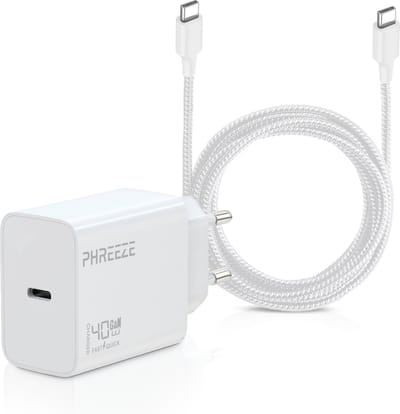 Oplader kabel geschikt voor Galaxy S26 Ultra, S26, S25 Ultra, S25, Tab S10 Ultra, Tab S10, Tab S9 Ultra, Tab S9 - 40w usb C Oplader Dubbele Poort + usb C Kabel 3 Meter