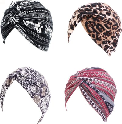 Somstyle Chemo Muts Dames Set - 4 Stuks - Chemomutsen - Hoofddeksel - Alopecia