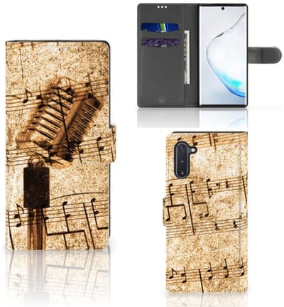 Samsung Galaxy Note 10 Telefoonhoesje met foto Bladmuziek