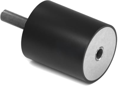 Rubbermagazijn - Trillingsdemper - Type B - 25x30mm - M6 - Set 10 stuks