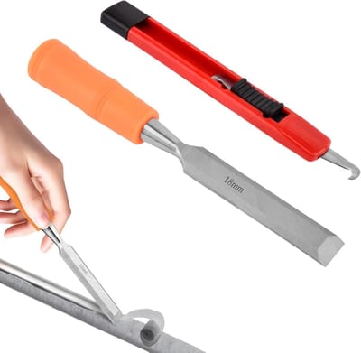 Golf Grip Tape Stripper Tool Kit, Golf Grip Remover met Golf Grip Removal Tool Hook, Tape Stripper Remover voor het grijpen van grafiet / stalen as, Golf Stick Grip Reparatie Kit