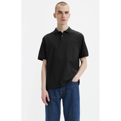 Levi's Authentic Polo Black Size: M | Polo Shirts Outlet | Heren | Zwart