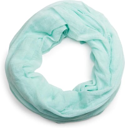 styleBREAKER unikleurige lussen sjaal, zacht en licht, uniseks 01016069