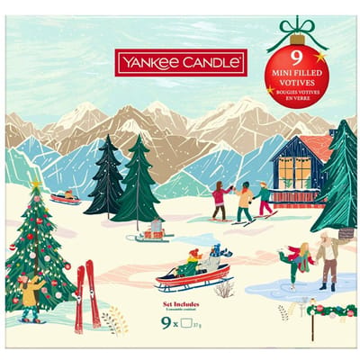 Yankee Candle - Apres Ski - 9 Filled Votive Boek Cadeauset - 108 branduren