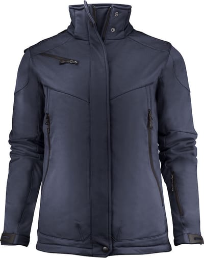 Printer SOFTSHELL JACKET SKELETON LADY 2261041 - Marine - XS