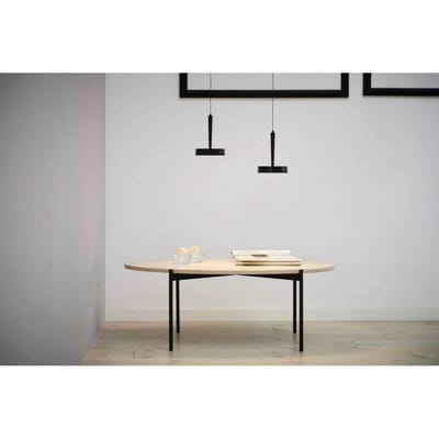 LOOM DESIGN LED hanglamp Nyx P1, zwart, aluminium