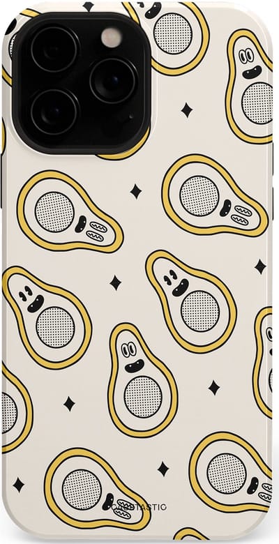 Casetastic Hoesje Geschikt voor Apple iPhone 13 Pro Magsafe - Stijlvolle Beschermende Duo-layer Case - Vegycado