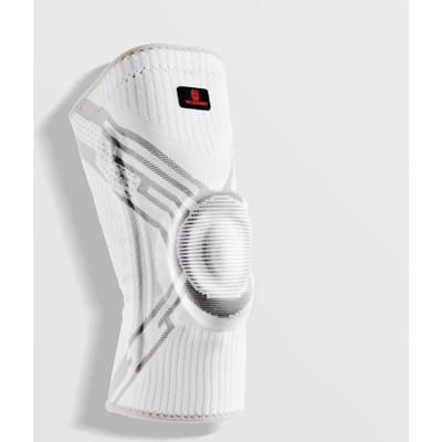 1/2PCS Siliconen Gevoerde Basketbal Kniebeschermers Patella Brace Kniebeschermer Gewrichtsondersteuning Fitness Compressie Mouwbeschermer XXL gray