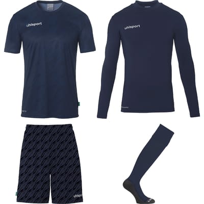 Uhlsport Progressive Goalkeeper Bundle Navy