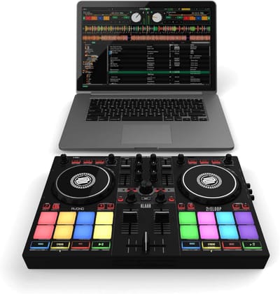 REN® DJ Controller - DJ - Controller - Zwart - ‎26cm x 8cm x 8cm