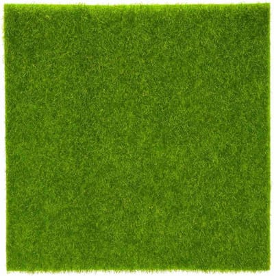 Kunstgras Mat - Miniatuur Turf - Decoratie Tuin - Wasbaar Materiaal - 30x30cm - Groen