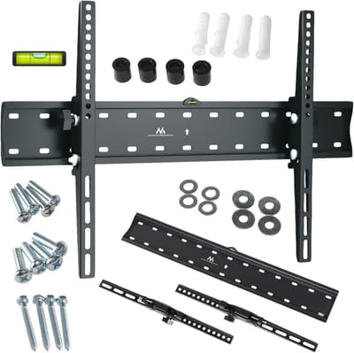 Universele tv-muurbeugel - voor 37-85 inch - kantelbare montagesteun - voor LCD, LED, OLED en plasma - geschikt voor VESA 100x100 tot 400x400