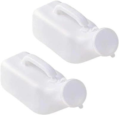 Draagbare Urinefles 1200 ml voor Mannen - Lekvrij Reisurinoir