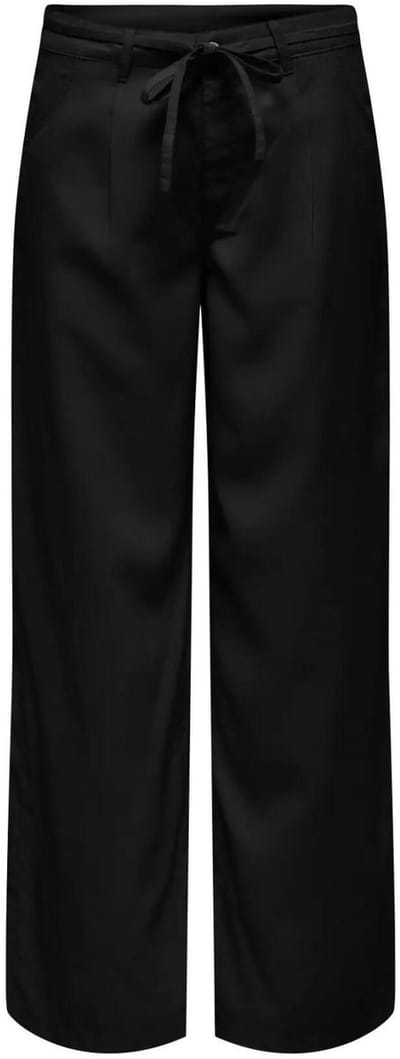 Only Broek Onlgianna Aris Mw Straight Pants Wv 15364137 Black Dames Maat - W25 X L32