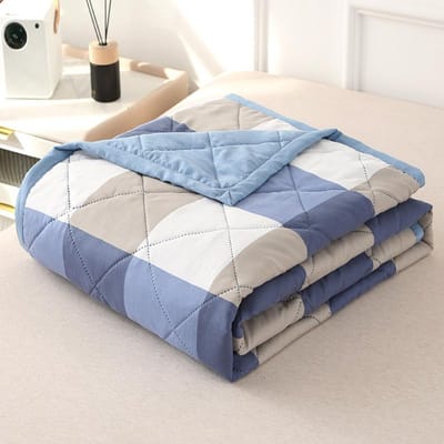 Plaid Zomer Quilt Gewassen Katoen Aircondition Dunne Dekbed Deken Sprei voor Eenpersoons Tweepersoons Queen King Bed Sprei 200x230cm
