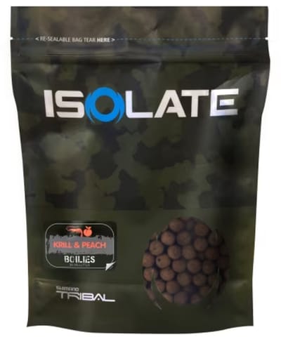 Shimano Bait Isolate Boillie 3 kg - Maat : Krill Peach 15mm