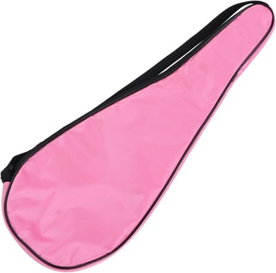 Rackettas - Sporttas Racket - Sportieve Uitrusting - Verstelbare Schouderriem - 71x25cm - Roze